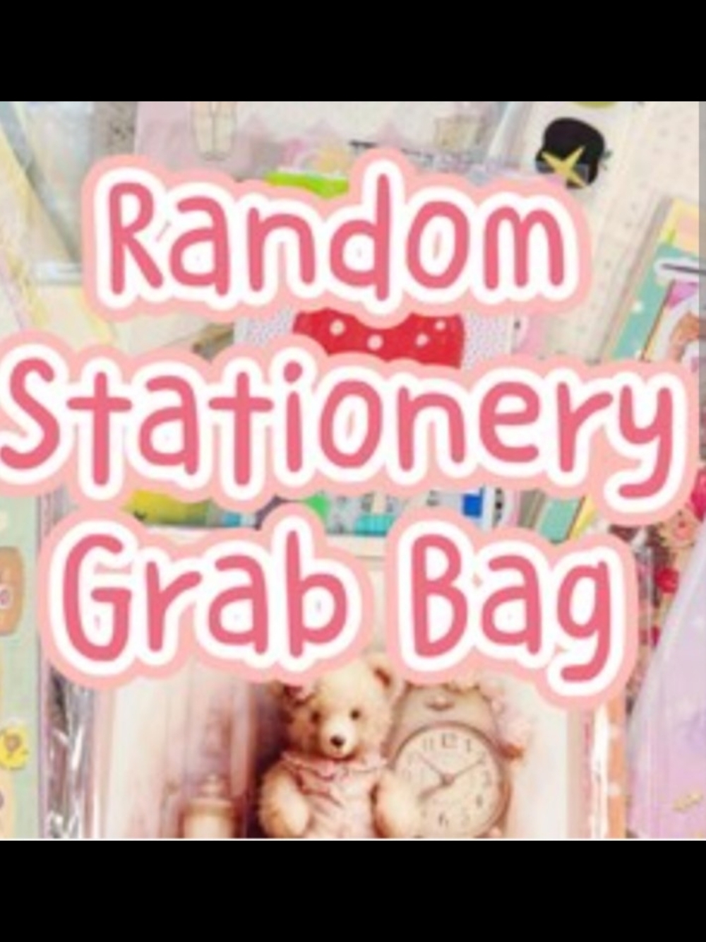 DIY Random Stationery Grab Bag Sampler Bundle